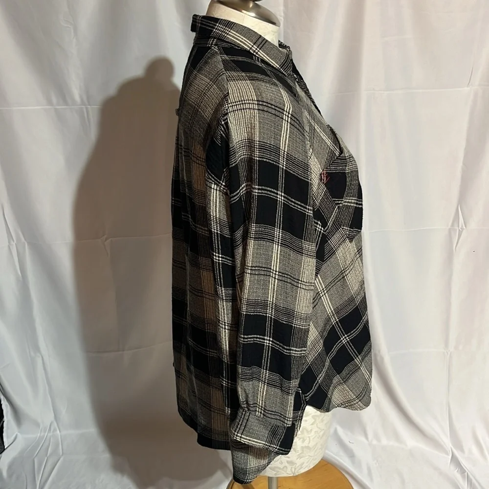 BDG urban outfitters button down long sleeve shirt size medium - Picture 3 of 11